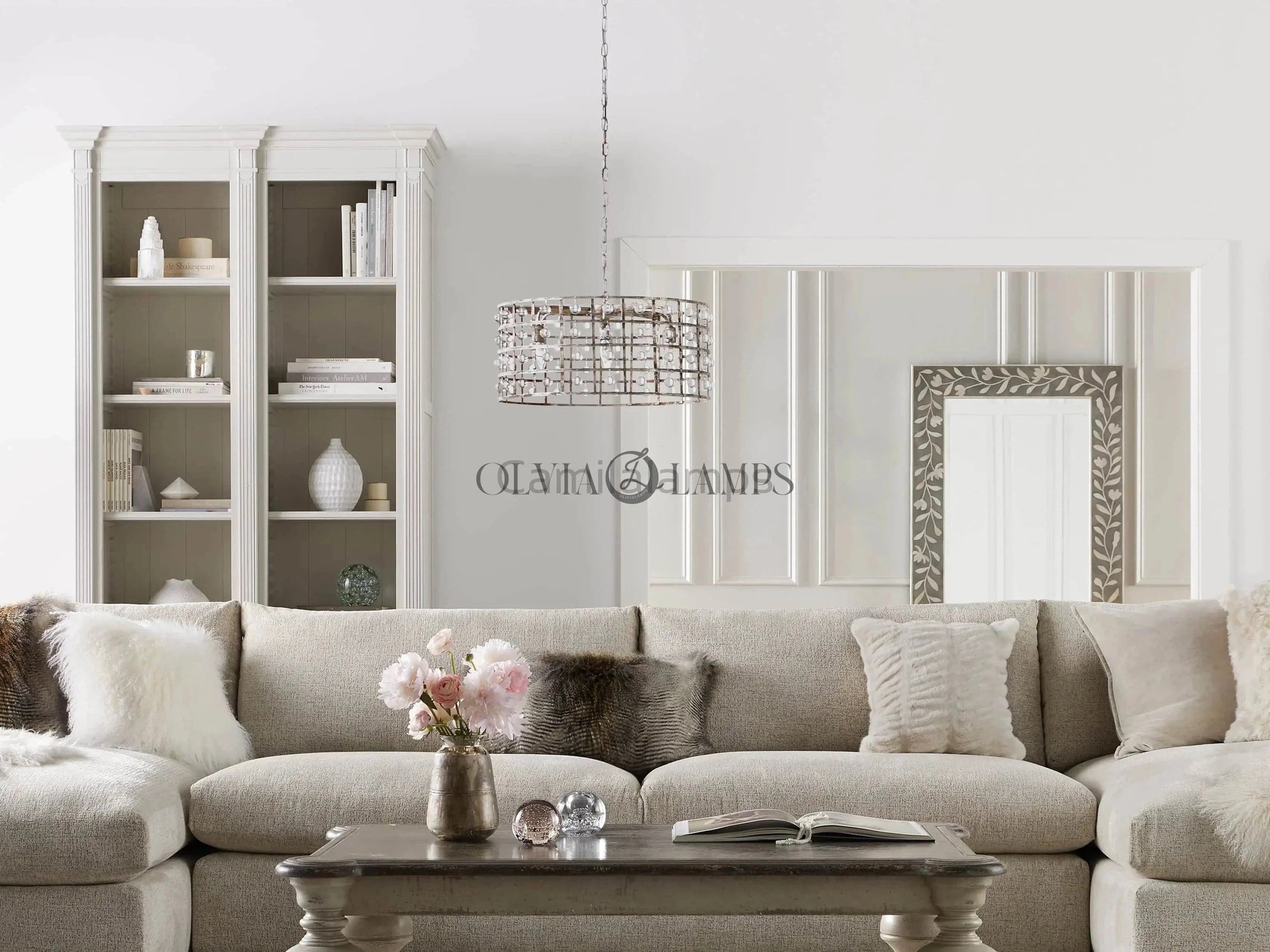 La Cage Round Chandelier - Camilalamps - CA - 636H03