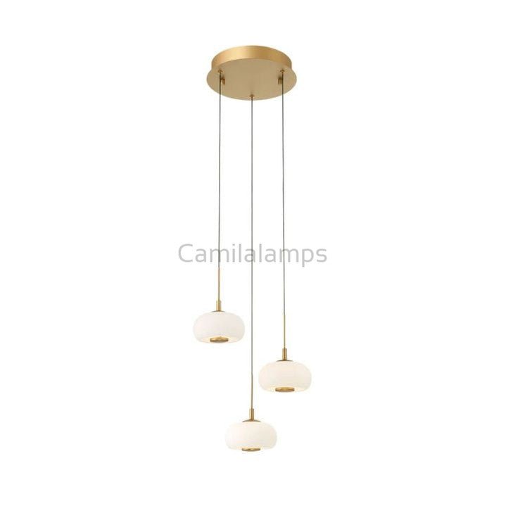 Lanterns 3 Light Round LED Pendant - Camilalamps - CA - FL2024 - C3420