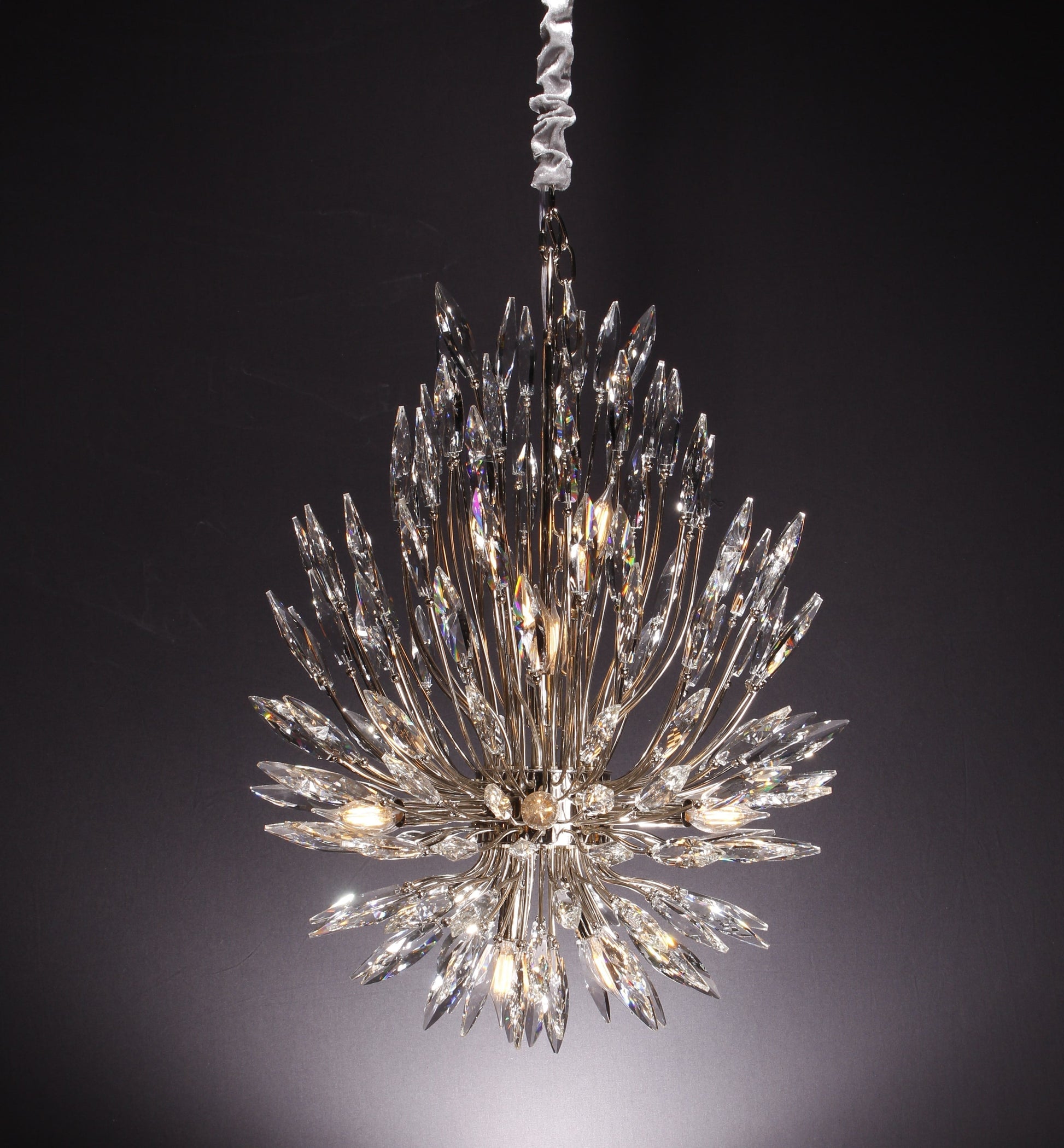 Lily Starburst Crystal Sputnik Chandelier - Camilalamps - CA-LSCSCC-04
