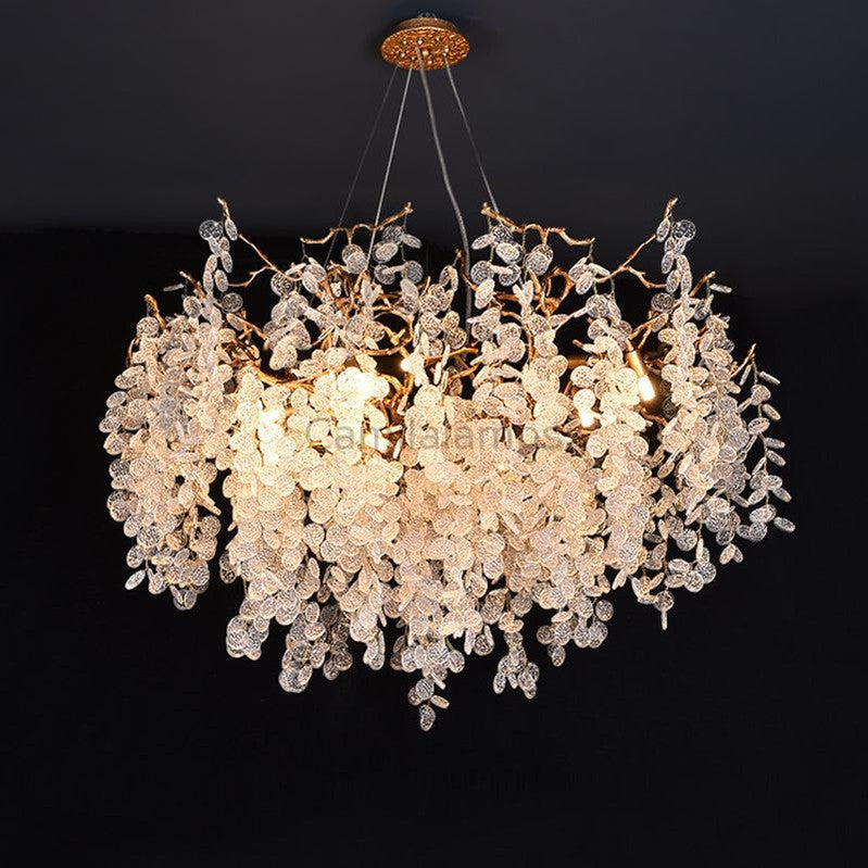 Monroe Modern Round Branch Chandelier - thebelacan