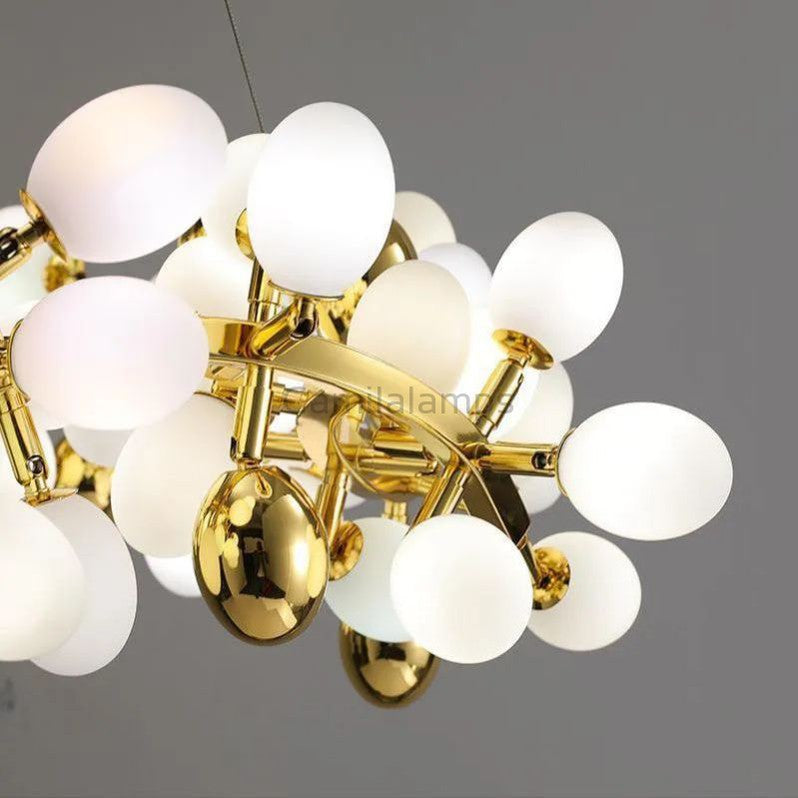 Pretty Grape Circle Branch Chandelier - thebelacan