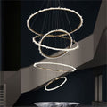 Primary Crystal Cluster Multi Rings Chandelier - Camilalamps - CA - 37127 - 23