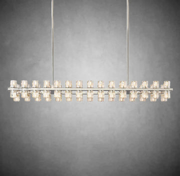 Arcachen Crystal Rectangular Chandelier 48'' 54" 72"