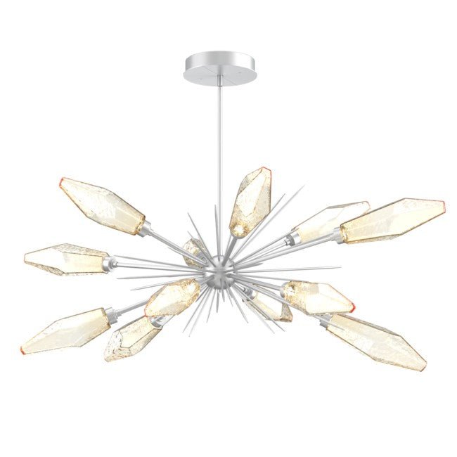 Beveled Rock Crystal Oval Chandelier 53.5‘’ - Camilalamps - CA - CH2562646