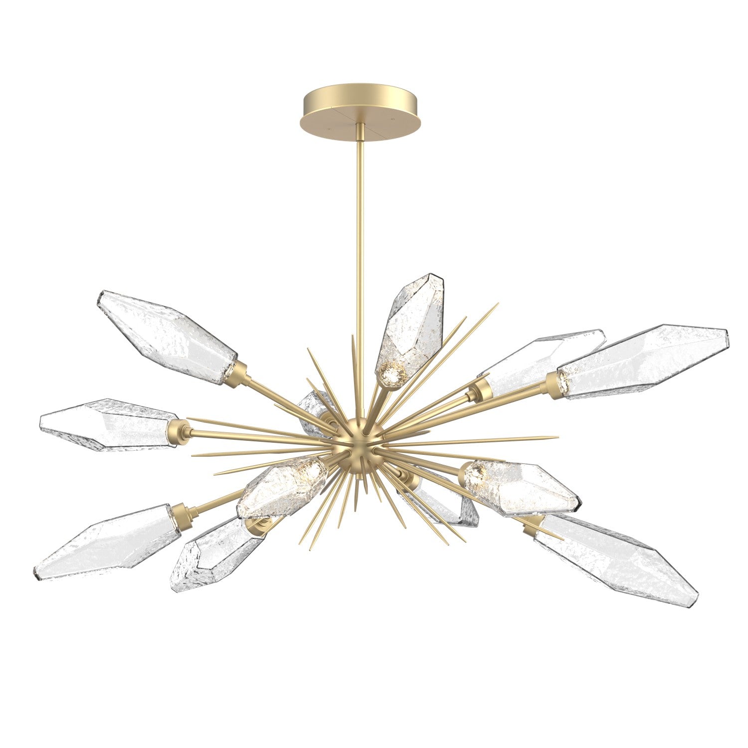 Beveled Rock Crystal Oval Chandelier 53.5‘’ - Camilalamps - CA - CH2562641