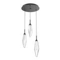 Beveled Rock Crystal Cluster Round Chandelier - Camilalamps - CA - CH256278