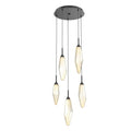 Beveled Rock Crystal Cluster Round Chandelier - Camilalamps - CA - CH256275