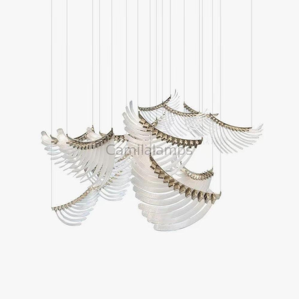 Tiered Palmette Chandelier - Vakkerlight