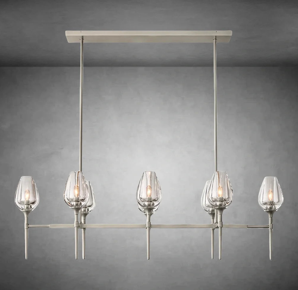 Tulipe Linear Chandelier 52''
