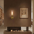 Twining Dimmable Luxury Flush - Mount Wall Sconce Brass - Camilalamps - CA-W110640092-BRS
