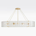 Womter Oval Crystal Chandelier 60