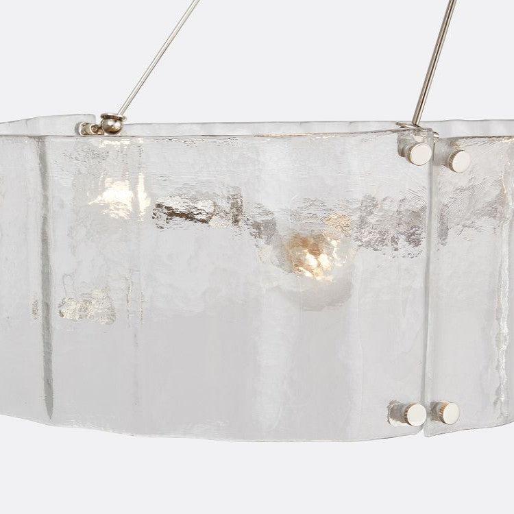 Womter Oval Crystal Chandelier 60" - Camilalamps - CA-WOCC60-12