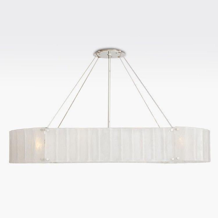 Womter Oval Crystal Chandelier 60" - Camilalamps - CA-WOCC60-10