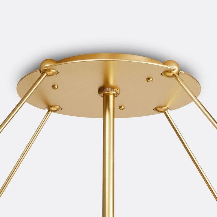 Womter Round Crystal Chandelier 48" - Camilalamps - CA-WRCC48-09