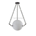 Aaron Alabaster Sphere Suspension Lamp, Pendant Kitchen Island Lamp - Camilalamps - CA - AL2024 - C2413