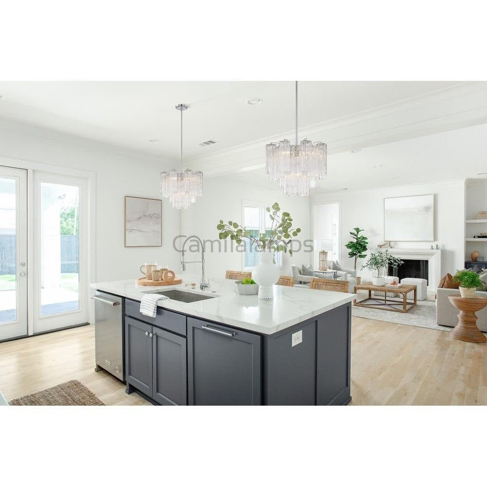 Addis Chandelier 17.8" 19.8" 22" 26.8" 32''D - Camilalamps - CA - Add - 101