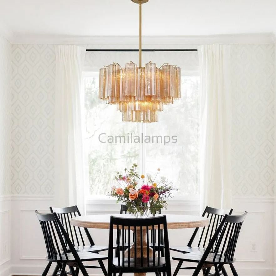 Addis Chandelier 17.8" 19.8" 22" 26.8" 32''D - Camilalamps - CA - Add - 101