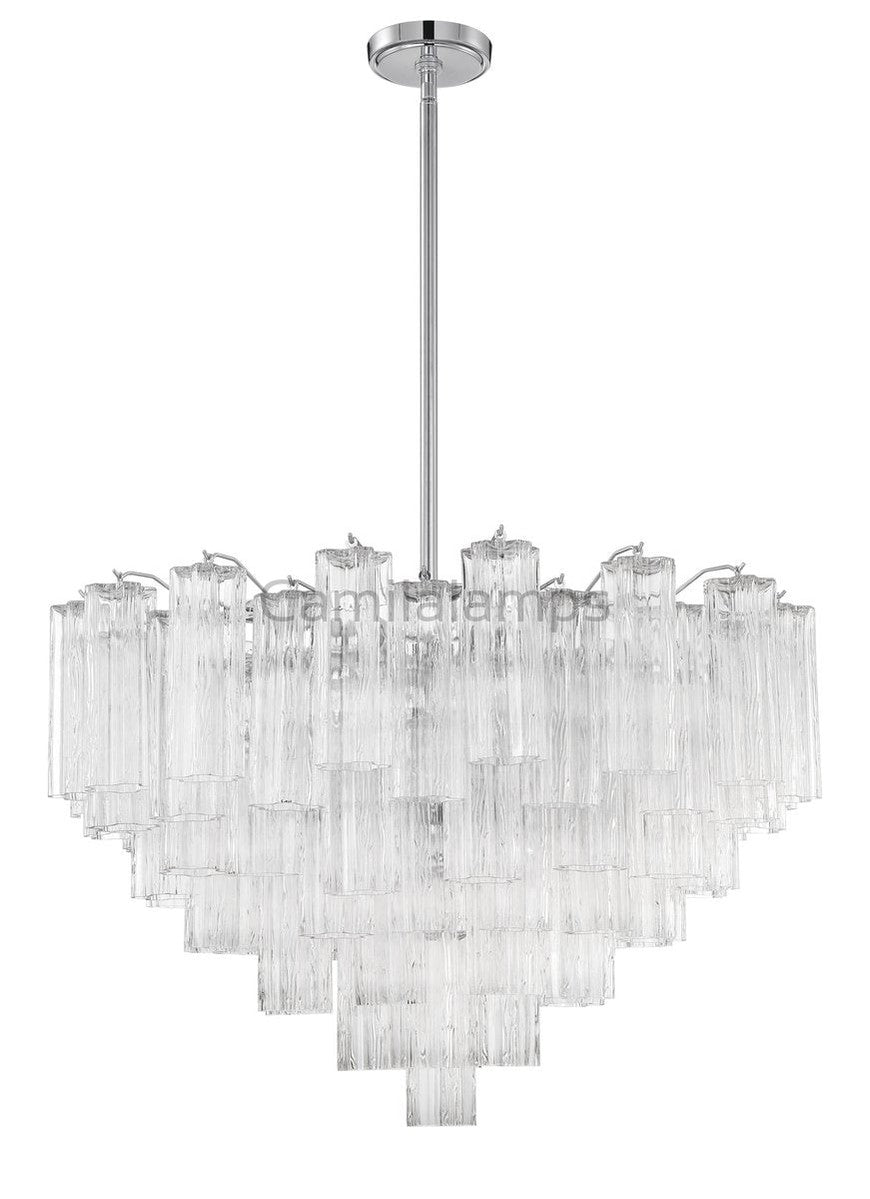 Addis Chandelier 17.8" 19.8" 22" 26.8" 32''D - Camilalamps - CA - Add - 101