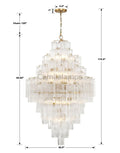 Addis Diamond Chandelier 49''H - Camilalamps - CA-Dia-105