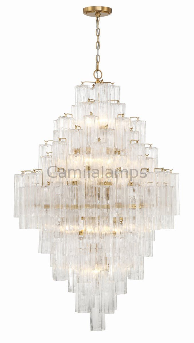 Addis Diamond Chandelier 49''H - Camilalamps - CA-Dia-105