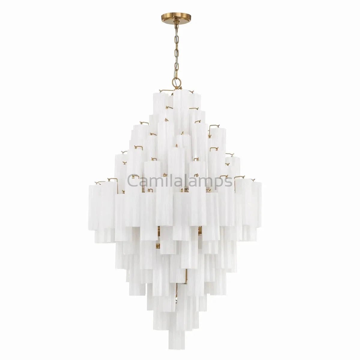 Addis Diamond Chandelier 49''H - Camilalamps - CA-Dia-104
