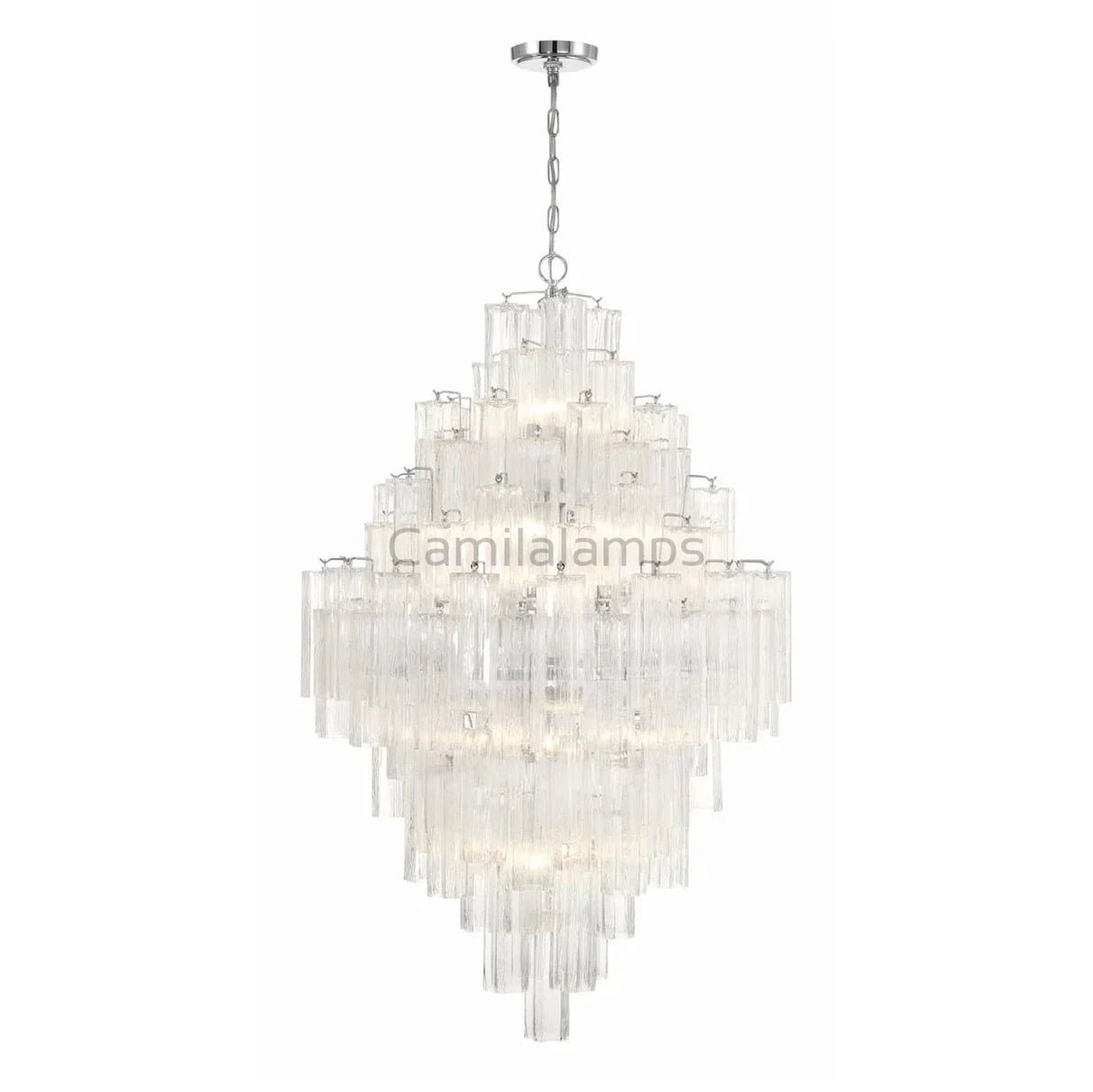 Addis Diamond Chandelier 49''H - Camilalamps - CA-Dia-108