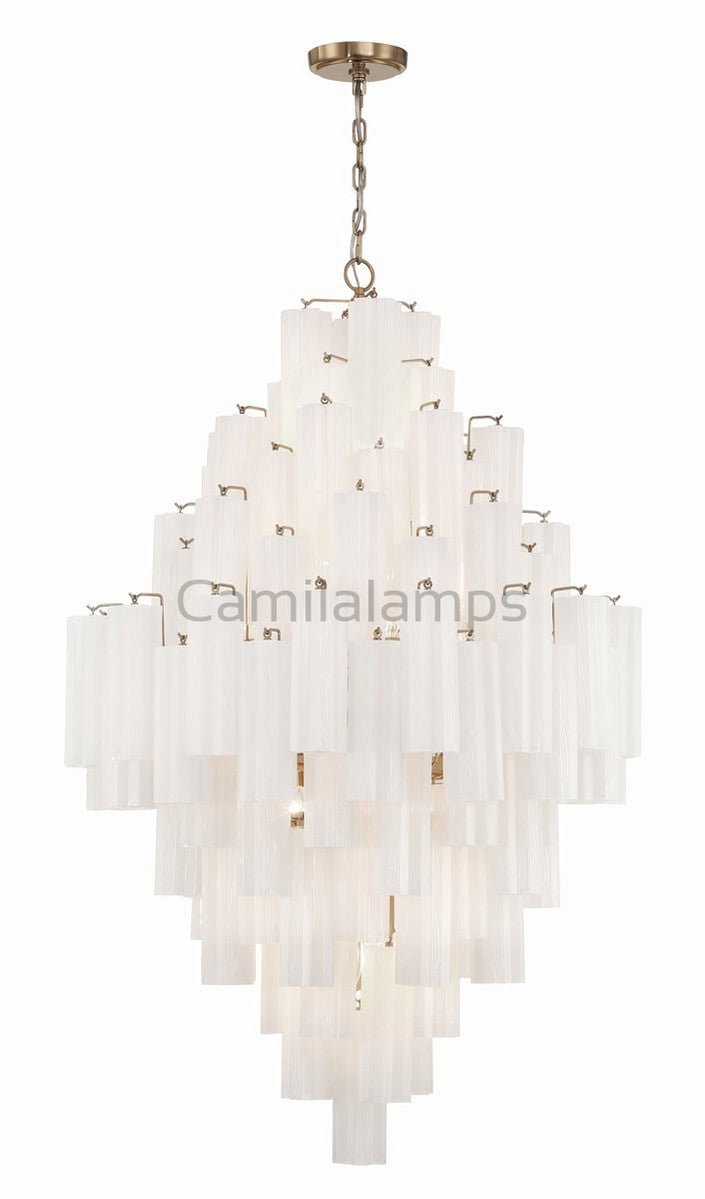 Addis Diamond Chandelier 49''H - Camilalamps - CA-Dia-105