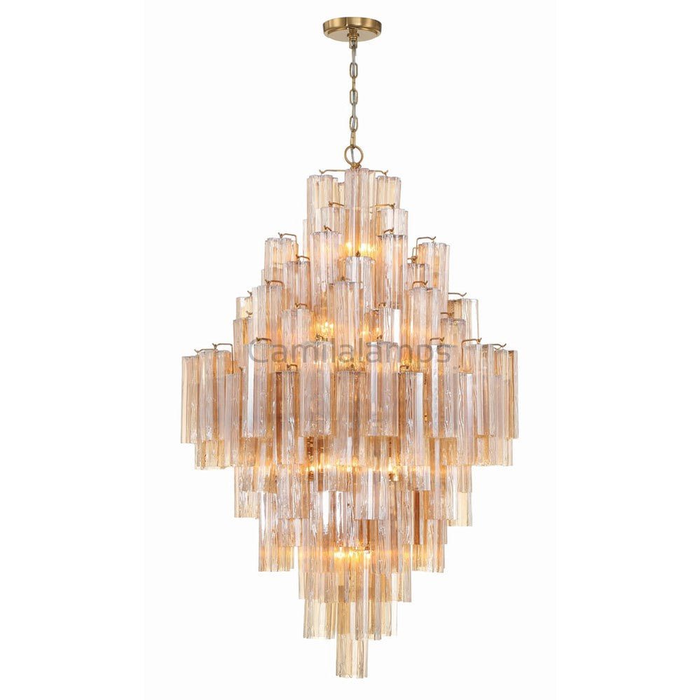 Addis Diamond Chandelier 49''H - Camilalamps - CA-Dia-105