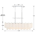 Addis Linear Chandelier 51'' - Camilalamps - CA - Addis - 112