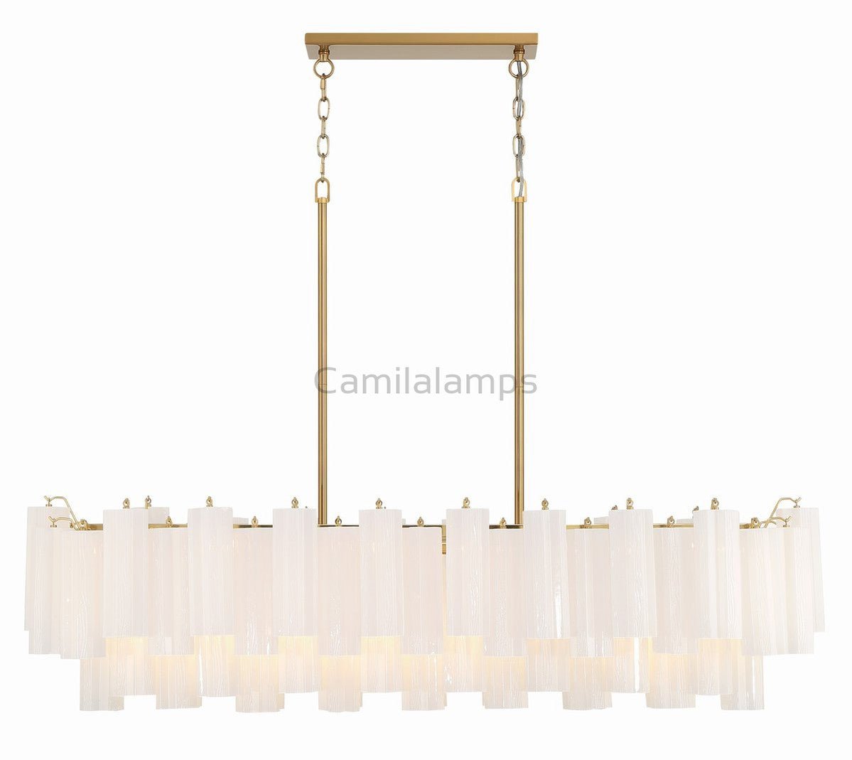 Addis Linear Chandelier 51'' - Camilalamps - CA - Addis - 118