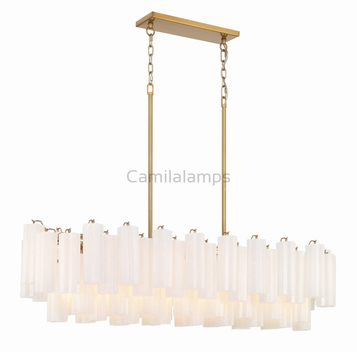Addis Linear Chandelier 51'' - Camilalamps - CA - Addis - 118