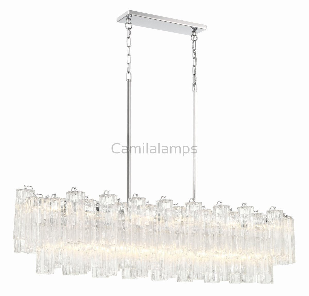 Addis Linear Chandelier 51'' - Camilalamps - CA - Addis - 117