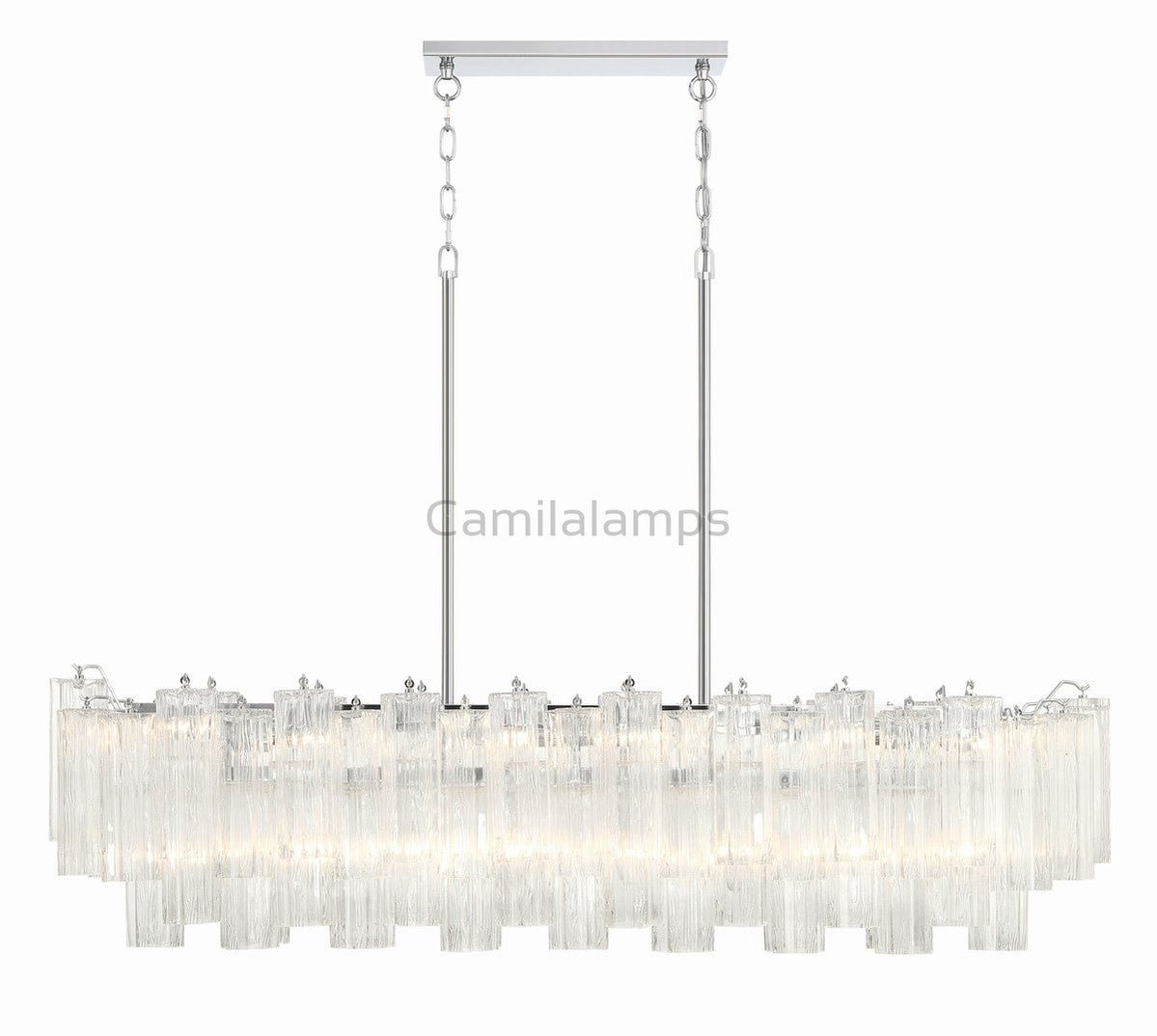 Addis Linear Chandelier 51'' - Camilalamps - CA - Addis - 119
