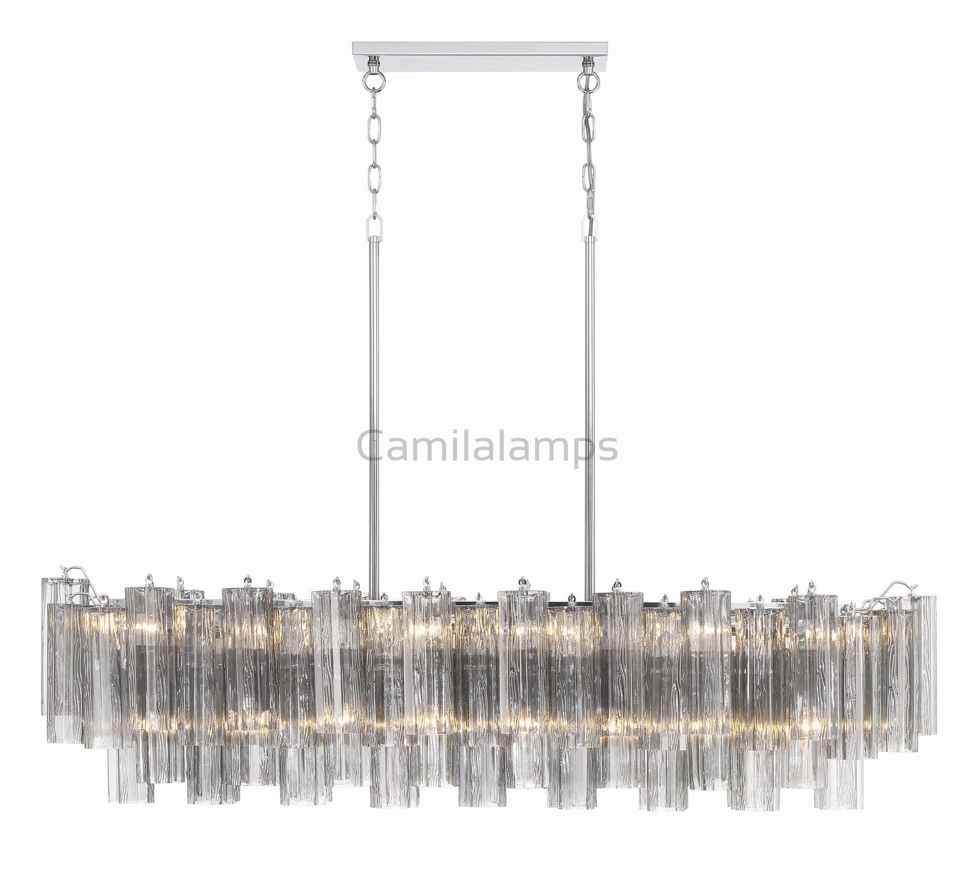 Addis Linear Chandelier 51'' - Camilalamps - CA - Addis - 119