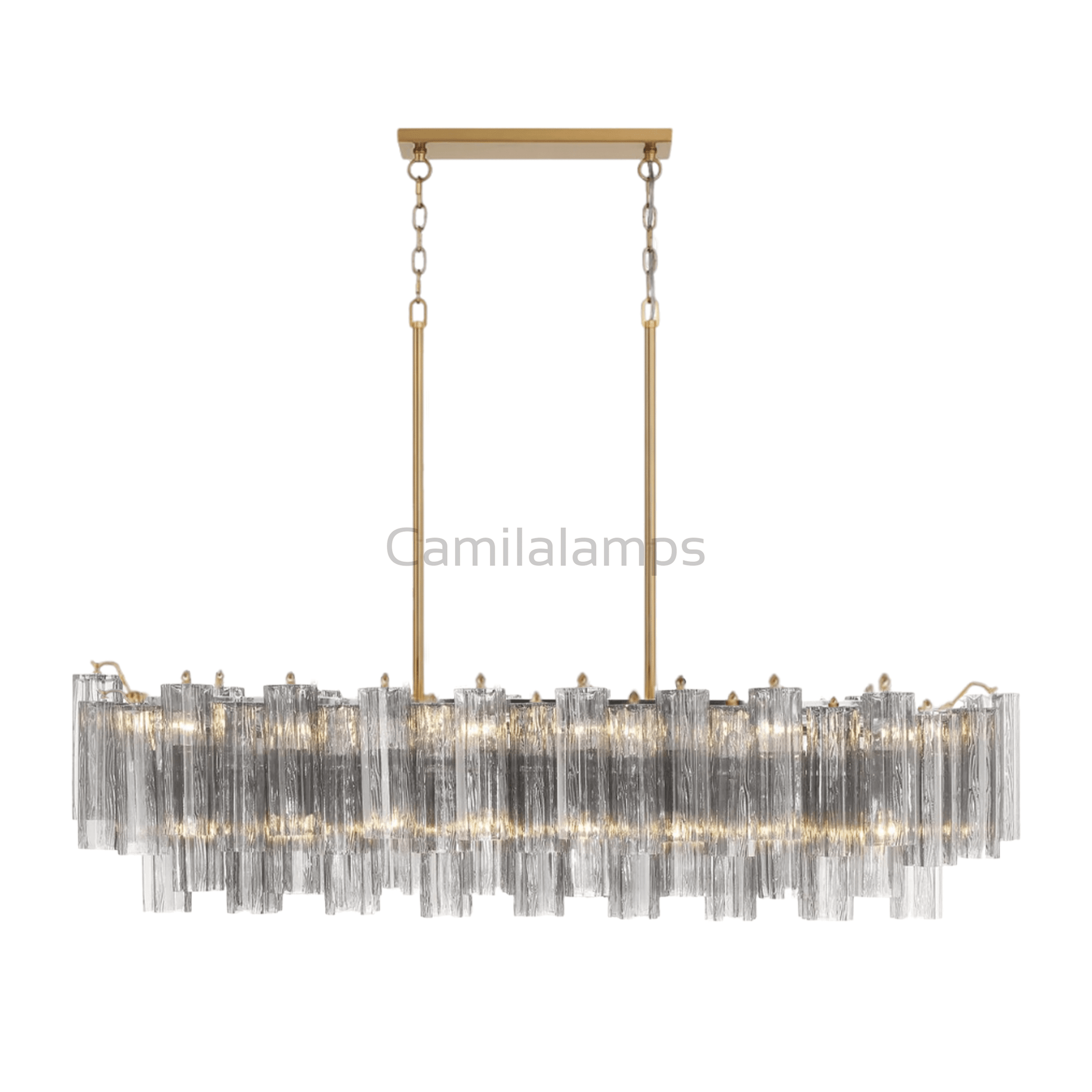 Addis Linear Chandelier 51'' - Camilalamps - CA - Addis - 119