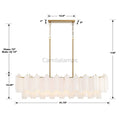 Addis Linear Chandelier 51'' - Camilalamps - CA - Addis - 112