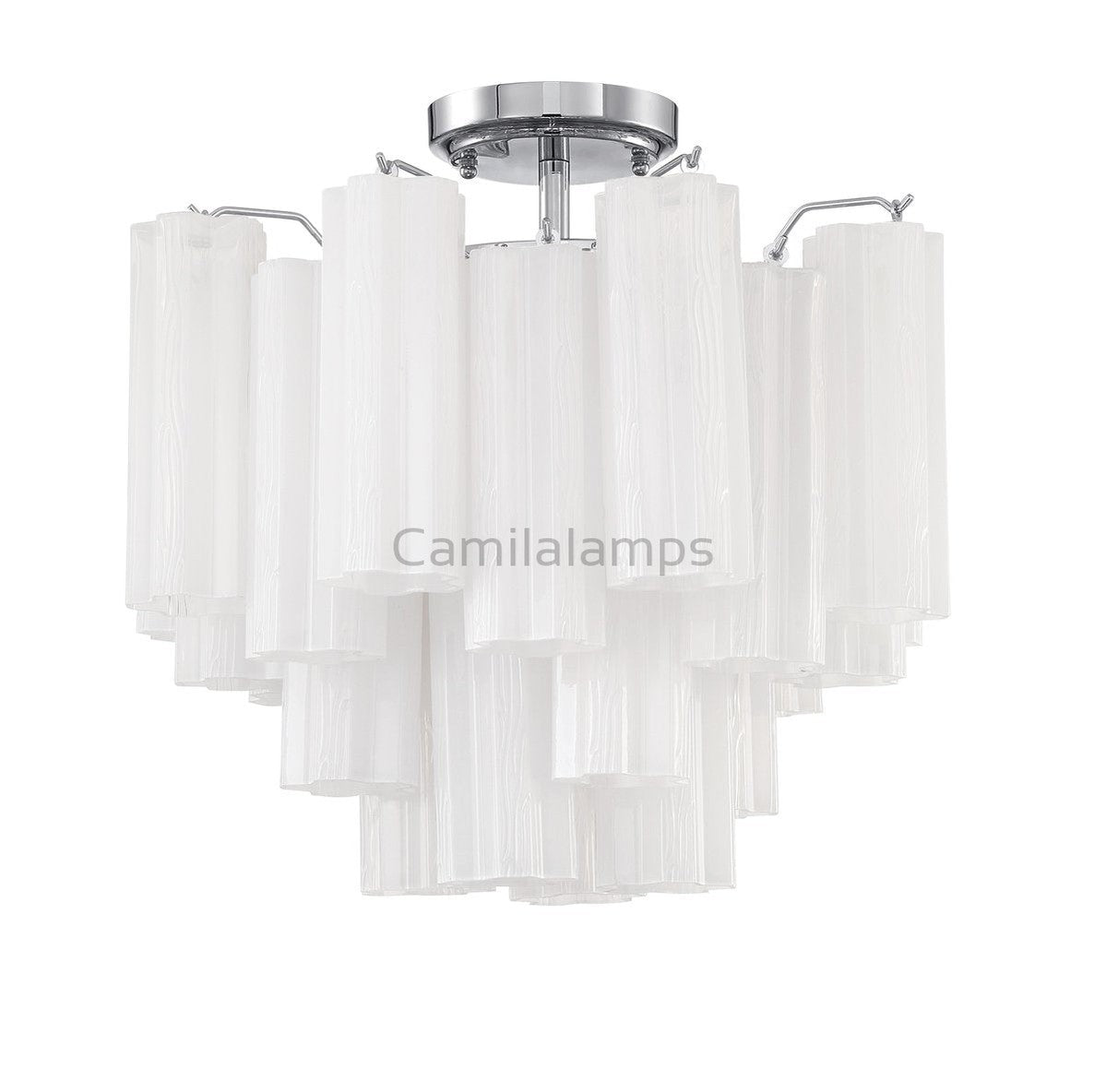 Addis Semi - Flush Ceiling Mount 17''W - Camilalamps - CA - Addis - 109