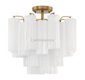 Addis Semi - Flush Ceiling Mount 17''W - Camilalamps - CA - Addis - 104