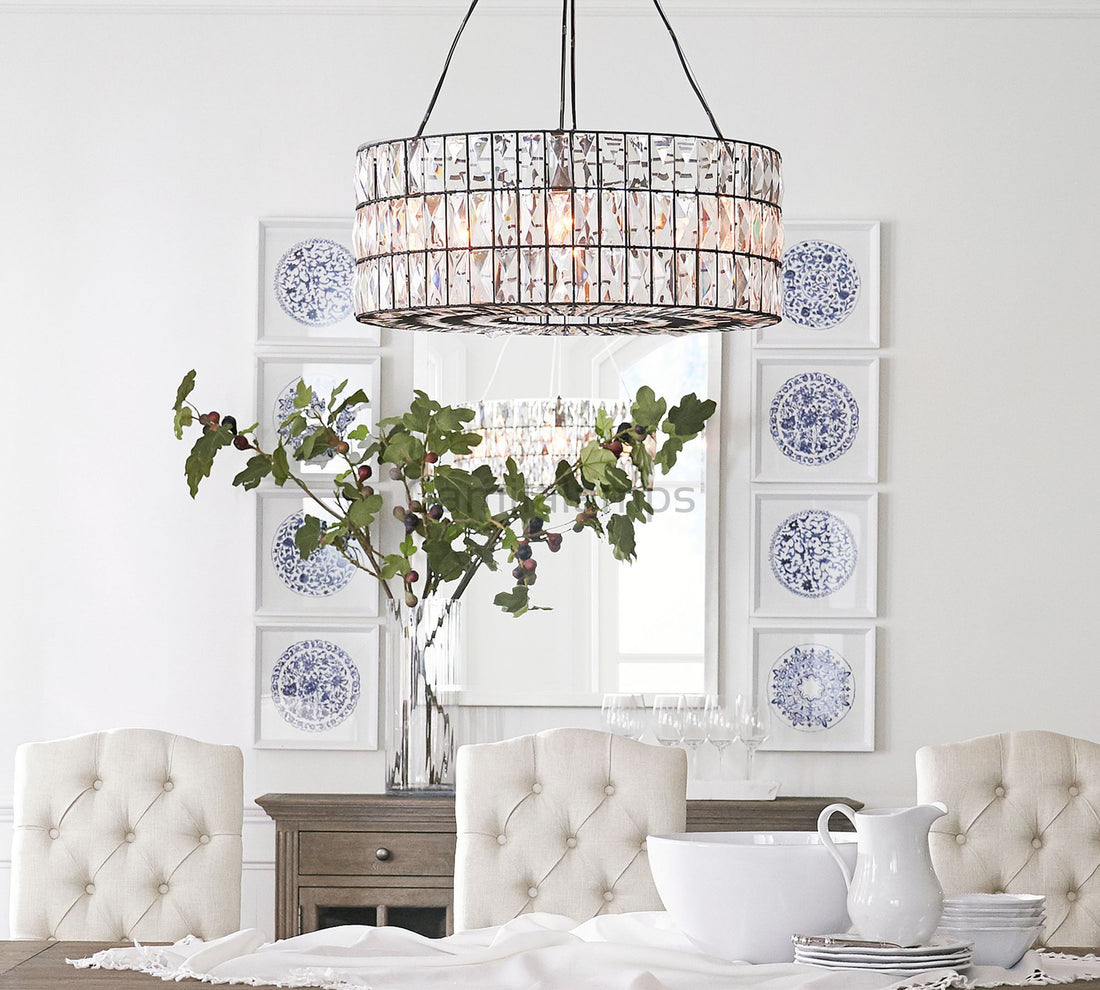 Adeline Crystal Round Chandelier - Camilalamps - AD - 1