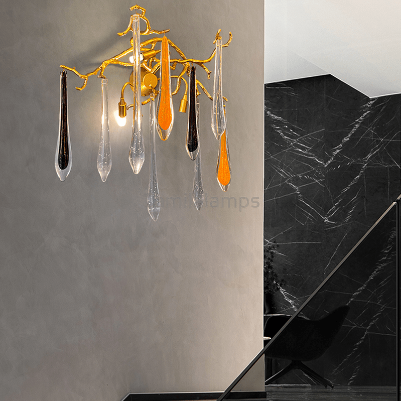 Agnes Branch Crystal Wall Sconce - Camilalamps - ILM0587