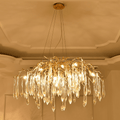 Agnes Brass Branch Crystal Chandelier - Camilalamps - ILM0497