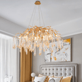 Agnes Brass Branch Crystal Chandelier - Camilalamps - ILC0496