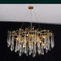 Agnes Round Branch Crystal Chandelier - Camilalamps - ILC0561