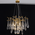 Agnes Round Branch Crystal Chandelier - Camilalamps - ILC0559