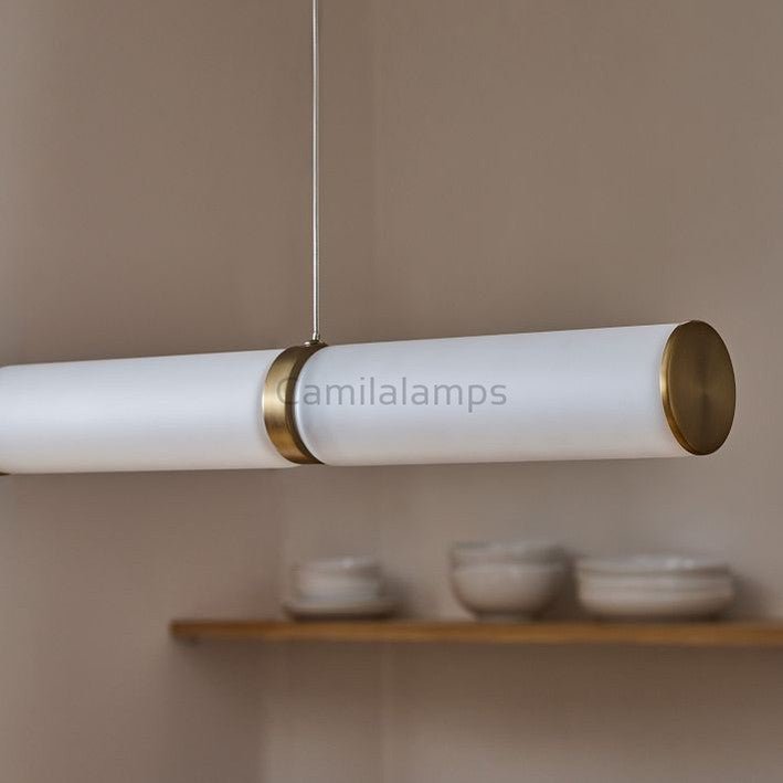 Alabaster Anne Art Linear Chandelier - Camilalamps - alaba-197-1Large-13