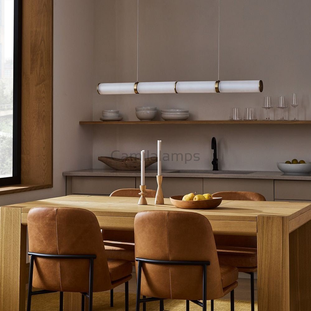 Alabaster Anne Art Linear Chandelier - Camilalamps - alaba-197-1Large-13