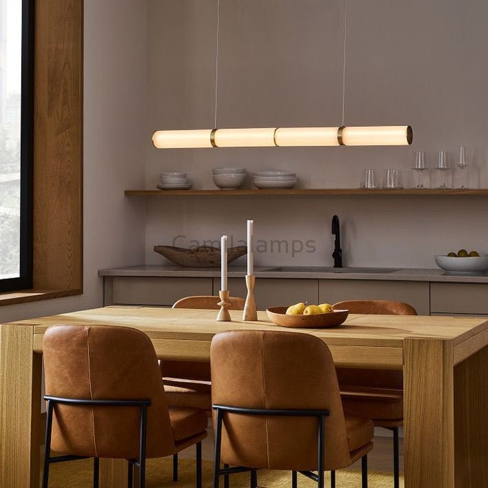 Alabaster Anne Art Linear Chandelier - Camilalamps - alaba-197-1Large-13