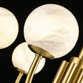Alabaster Anne Brass Art Chandelier - Camilalamps - Alaba - 96 - 31.5