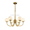 Alabaster Anne Brass Art Chandelier - Camilalamps - Alaba - 96 - 31.5