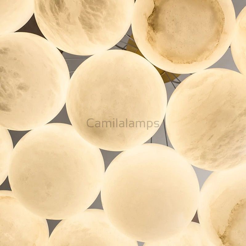 Alabaster Anne Ceiling Pendant 7/19 Lights - Camilalamps - Alaba - 100 - 7 Lig - 1